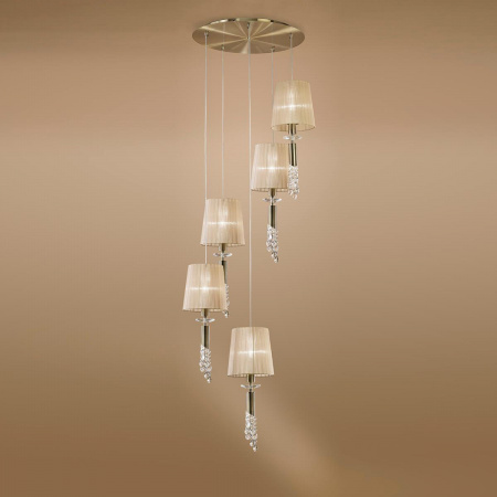 Подвесная люстра Mantra Tiffany Bronze 3877