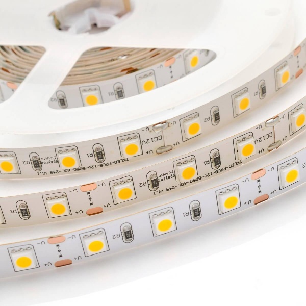 Светодиодная лента Apeyron 14,4W/m 60Led/m 5050SMD дневной белый 3M 226BL Алматы