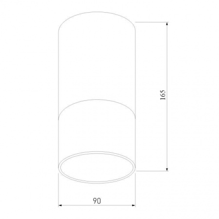 Уличный светодиодный светильник Elektrostandard Light Led 35139/H серый a057158