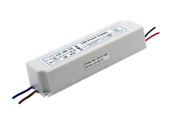 Блок питания SWG 12V 40W IP67 3A LV-40-12 000274 Алматы