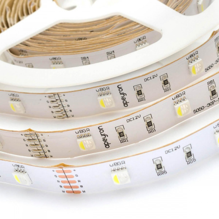 Светодиодная лента Apeyron 7,2W/m 30Led/m 5050SMD разноцветная 5M 100BL Алматы