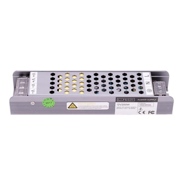 Блок питания SWG 12V 200W IP20 16,7A YA-200-12 002830 Алматы