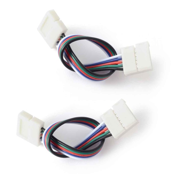 Коннектор для RGBW светодиодной ленты 5050 Apeyron 12/24V (2 шт.) 09-74 Алматы