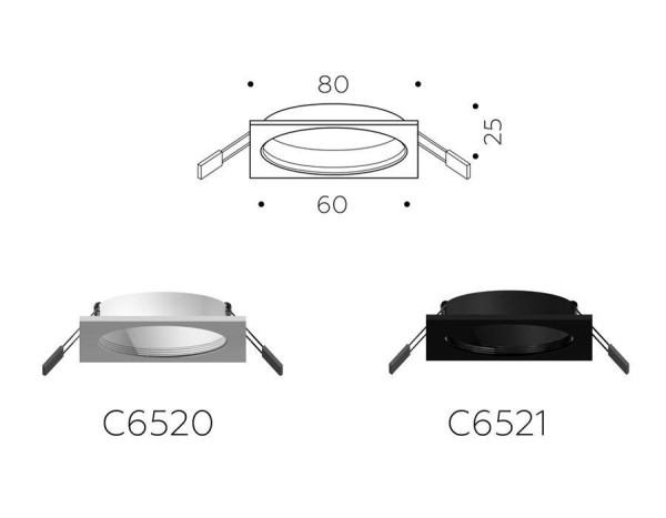 Корпус светильника Ambrella light DIY Spot C6521 Алматы