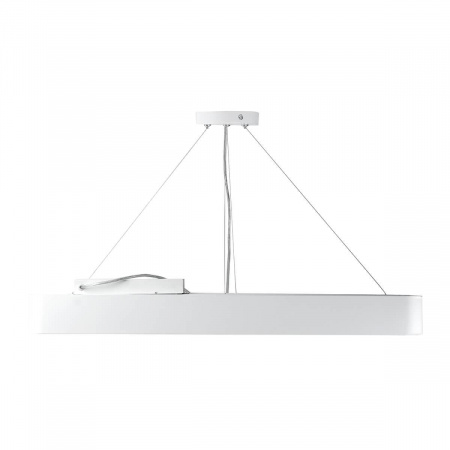 Подвесной светодиодный cветильник Geometria ЭРА Quadro SPO-162-W-40K-070 70Вт 4000К белый Б0050584
