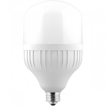 Лампа светодиодная Feron E27-E40 60W 6400K Цилиндр Матовая LB-65 25782