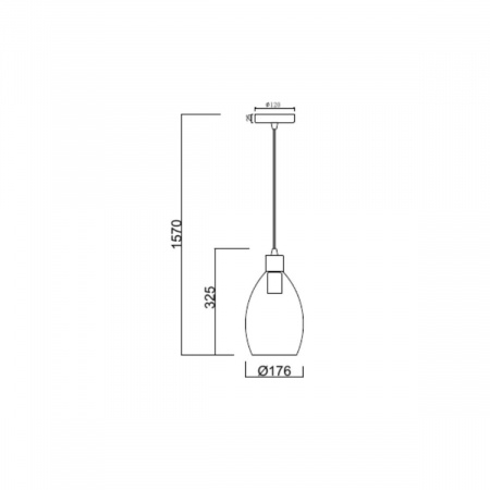 Подвесной светильник Vele Luce Placido VL5055P11