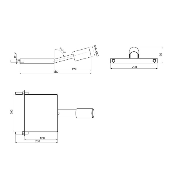 Кронштейн Gauss 903265402 Алматы