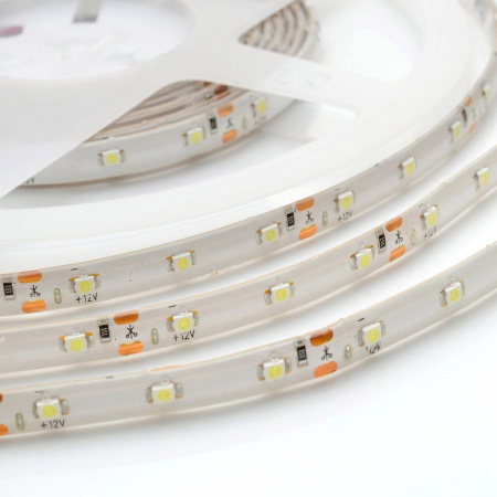 Светодиодная влагозащищенная лента Apeyron 4,8W/m 60LED/m 3528SMD холодный белый 5M 08BL Алматы