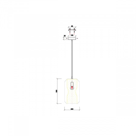 Подвесной светильник Vele Luce Milan VL5724P21