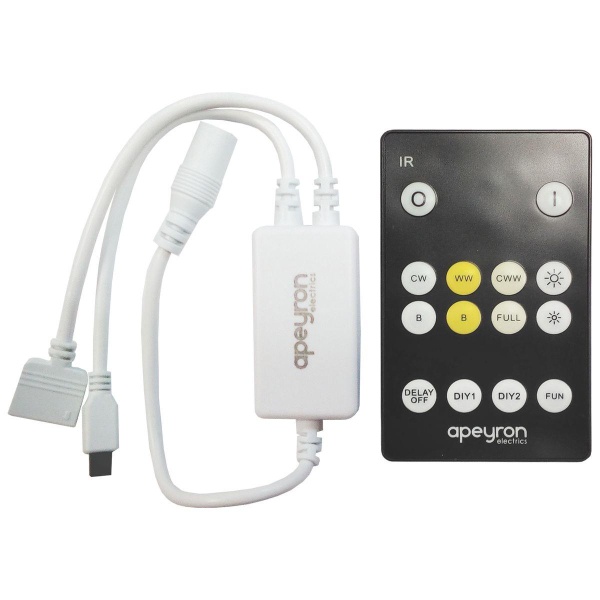 Светодиодная лента Apeyron 14,4W/m 60LED/m 5050SMD теплый белый/холодный белый 2,5M 10-222 Алматы