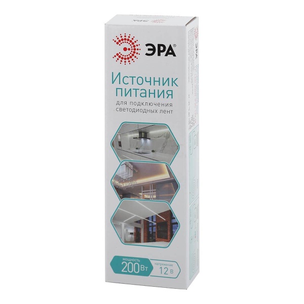 Блок питания ЭРА 12V 200W IP20 16,7A LP-LED-200W-IP20-12V-M Б0044743 Алматы