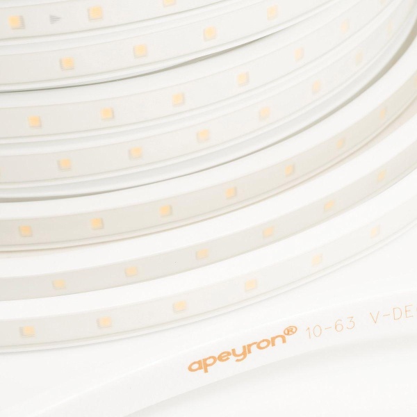 Светодиодная влагозащищенная лента Apeyron 6W/m 60LED/m 2835SMD теплый белый 25M 10-56 Алматы