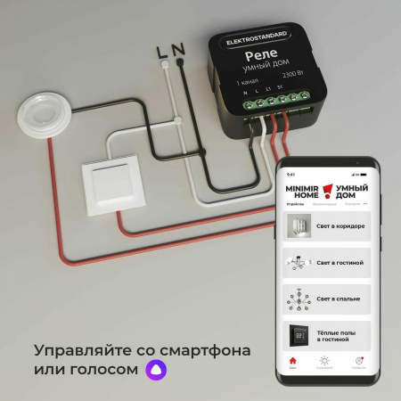 Реле Wi-Fi Elektrostandard 76006/00 4690389185069 Алматы
