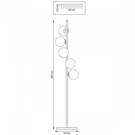 Торшер Lightstar Croco 815753