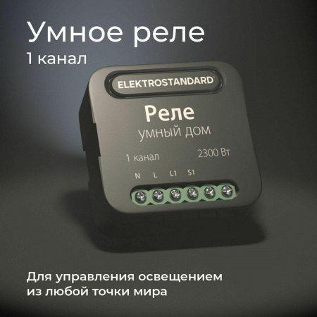 Реле Wi-Fi Elektrostandard 76006/00 4690389185069 Алматы