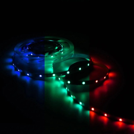 Светодиодная лента Gauss 6W/m 30LED/m 5050SMD разноцветный 5M BT011 Алматы