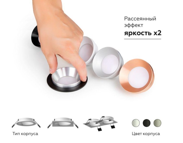 Корпус светильника Ambrella light DIY Spot C7623 Алматы