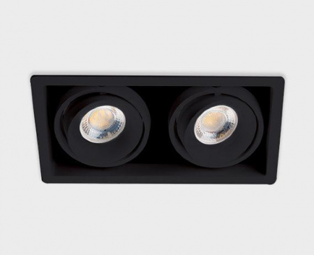 Встраиваемый светильник Italline DE-312 black Алматы