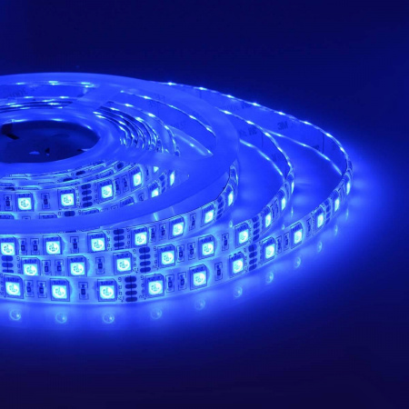 Светодиодная влагозащищенная лента Apeyron 14,4W/m 60Led/m 5050SMD разноцветная 1M 260BL Алматы