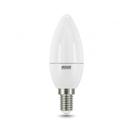 Лампа светодиодная Gauss E14 12W 3000K матовая 33112