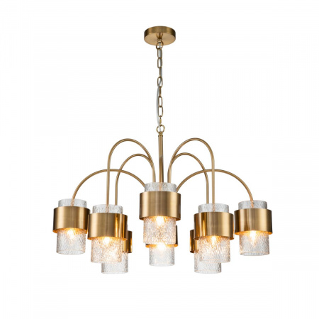Подвесная люстра Indigo ELEGANZA 12019/A/8P Brass V000323