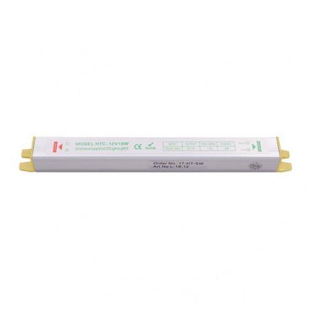 Блок питания SWG 12V 18W IP20 1,5A L-18-12 001127 Алматы