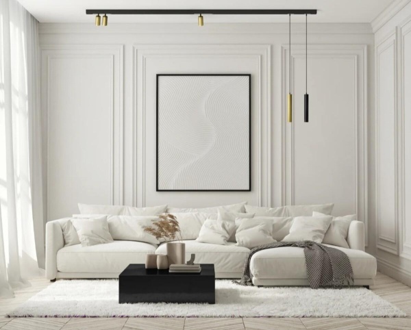 Трековый светодиодный светильник Denkirs DK8008-BK