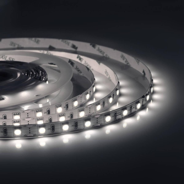 Светодиодная лента Apeyron 14,4W/m 60Led/m 5050SMD холодный белый 2M 228BL Алматы