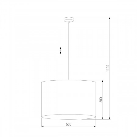 Подвесная люстра TK Lighting 6582 Juta
