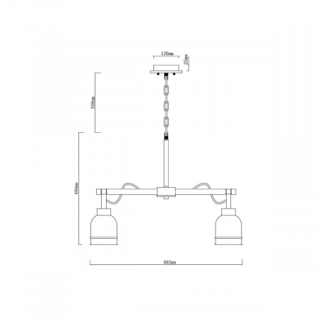 Подвесная люстра Vele Luce Calma VL2122L06