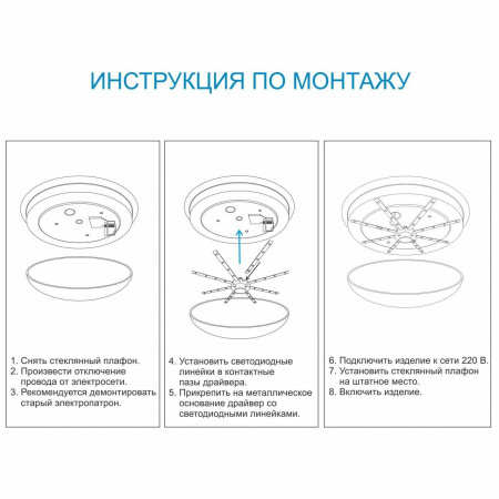 Светодиодный модуль Apeyron Звездочка 12-05 Алматы