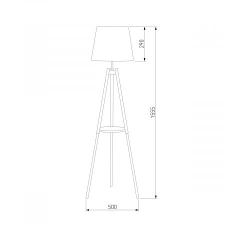 Торшер TK Lighting 1091 lozano 1