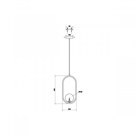 Подвесной светильник Vele Luce Bianco VL5714P21