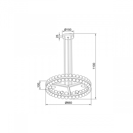 Подвесная люстра Vele Luce Baldassare VL4143L16