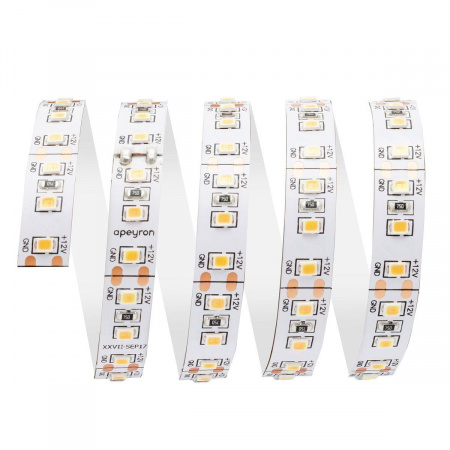 Светодиодная лента Apeyron 14,4W/m 120LED/m 2835SMD теплый белый 3M 210BL Алматы
